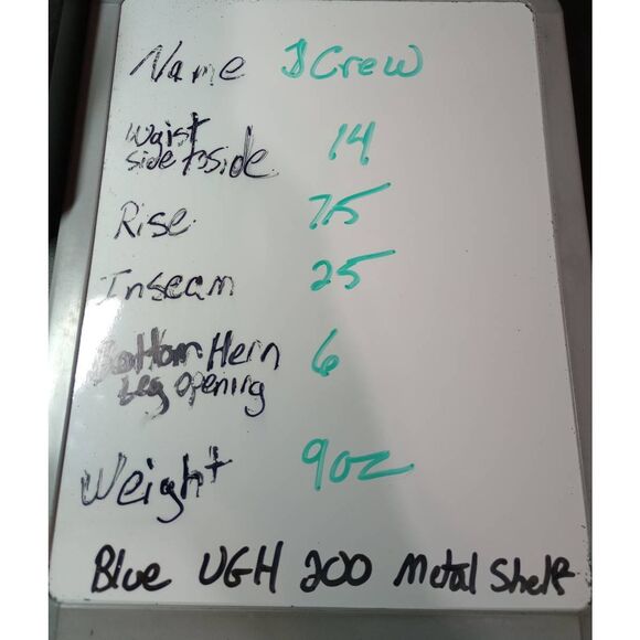 J Crew Pants Ladies 0 Blue Chino Capri - Picture 6 of 7